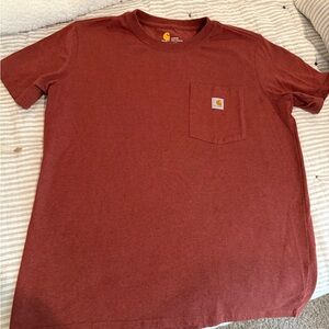 Carhartt Rust Pocket T-Shirt